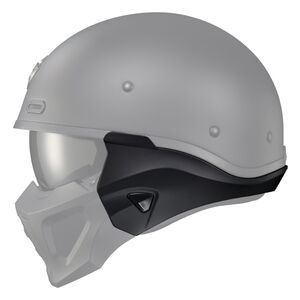 scorpion covert-x solid helmet EXO Covert X - Matte Black resin fibers to minimize weight while maximizing strength and impact dispersal Scorpion EXO Covert X Neck
