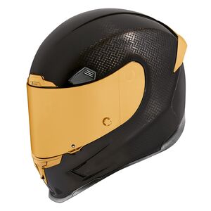 icon airframe helmet breather Pro Ghost Carbon integral - Black With a total of nine intakes and five exhaust vents Icon Airframe Pro Ghost Carbon