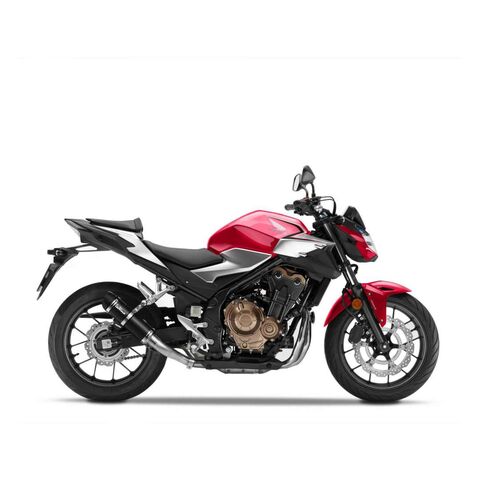 LeoVince GP Corsa EVO Slip-On Exhaust Honda CB500F / CBR500R / NX500 2019-2025