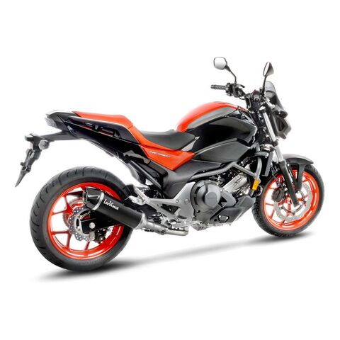 Leo Vince Nero Slip-On Exhaust Honda NC750X / DCT ABS 2018-2020