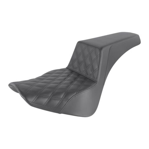 Saddlemen Step-Up LS Lattice Stitch Seat For Harley Softail FLHC/S / FLDE / FLSL 2018-2025