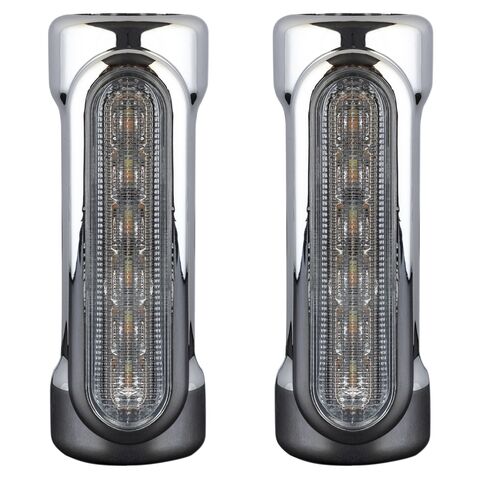 HogWorkz Engine Guard / Highway Bar Led Lights For Harley