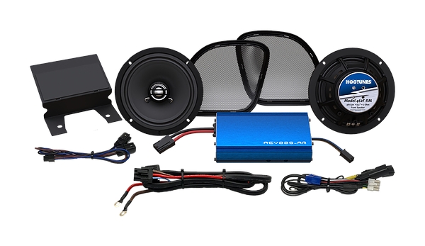 Hogtunes G4 REV Speaker And Amp Kit For Harley Road Glide 2015