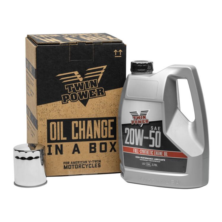 Twin Power Quick-Change Synthetic Oil Kit For Harley 1984-2022