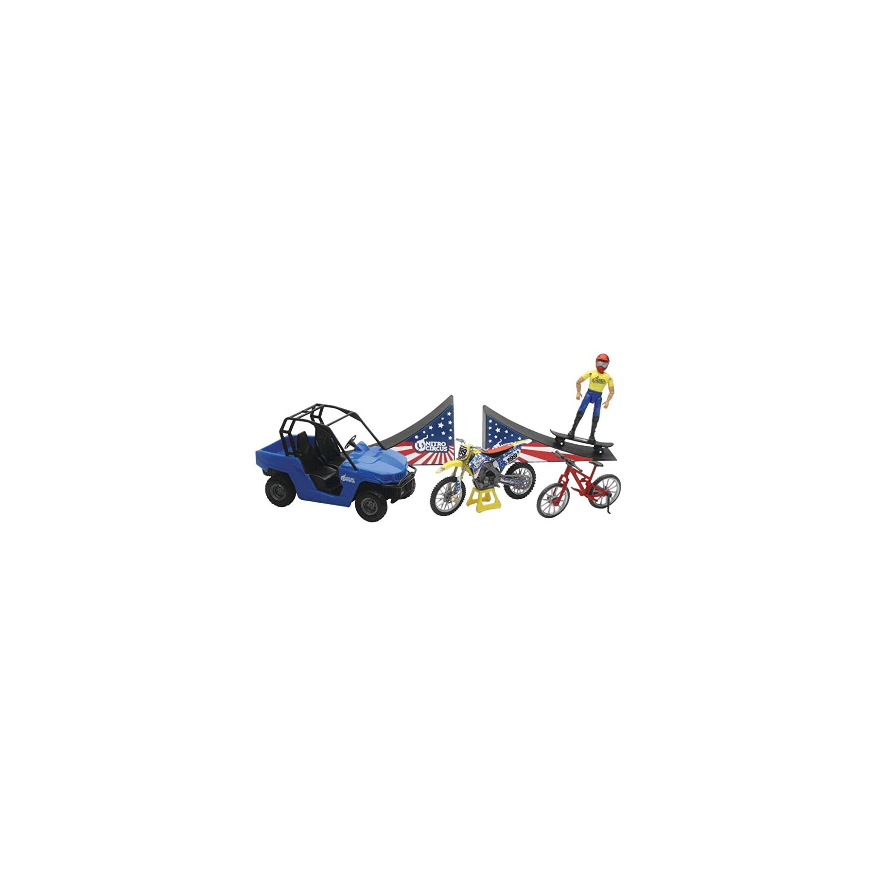 New Ray Toys Nitro Circus Playset 1:18 Model