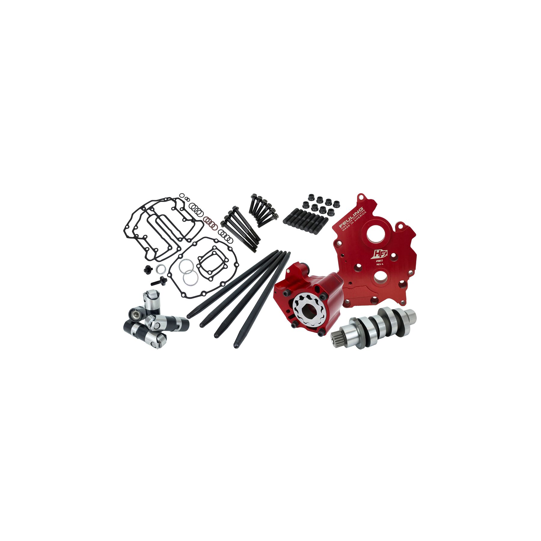 Feuling Feuling 521 Race Series Cam Chest Kit For Harley Oil Cooled Milwaukee-Eight 2017-2026 - $2069.95 at J&P Cycles