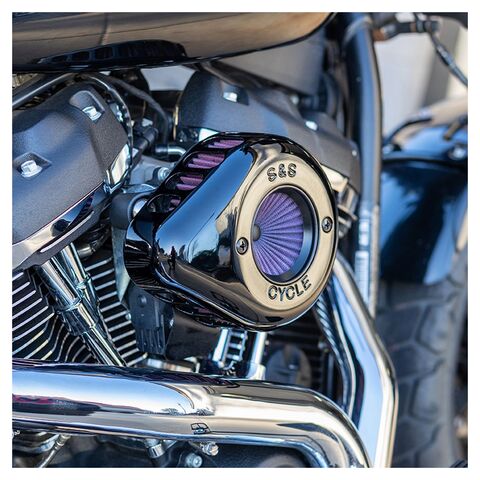 S&S Cycle Teardrop Air Stinger Air Cleaner Kit For Harley Milwaukee-Eight 2017-2025