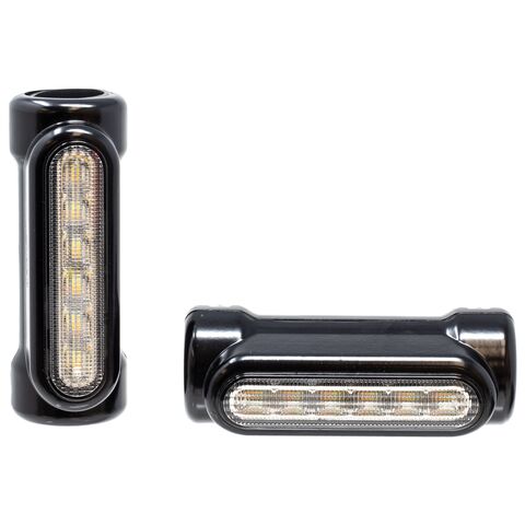 Letric Lighting Co. 1.25" Engine Guard LED Running Lights w/ Switchback Turn Signals
