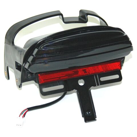Letric Lighting Co. LED Taillight w/ Integrated Turn Signals For Harley Softail 2006-2017