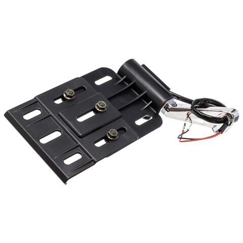 Letric Lighting Co. Foldable Side Tag Mount For Harley Sportster / Dyna & Custom Applications