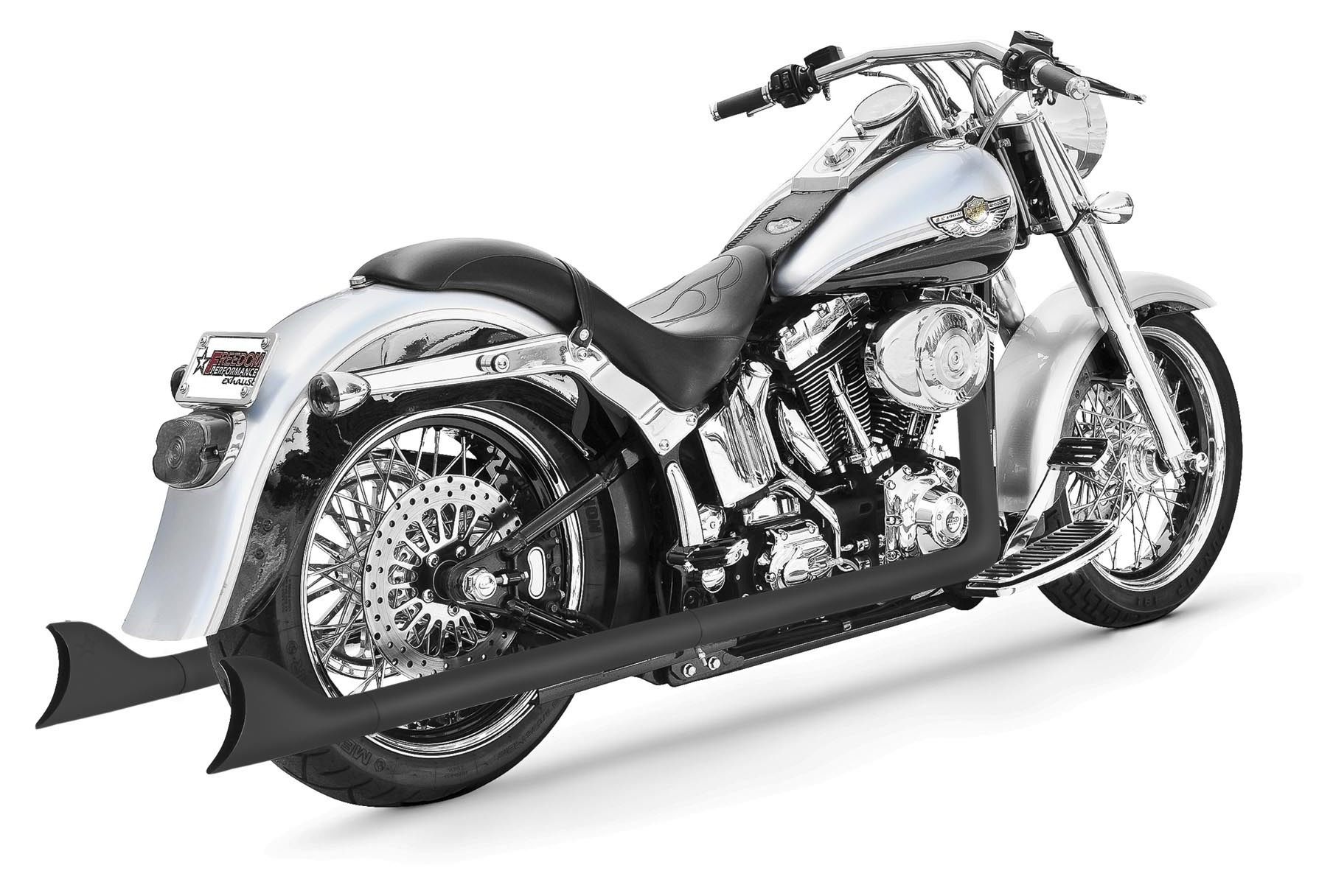 Freedom Performance Sharktail True Dual Exhaust For Harley Softail