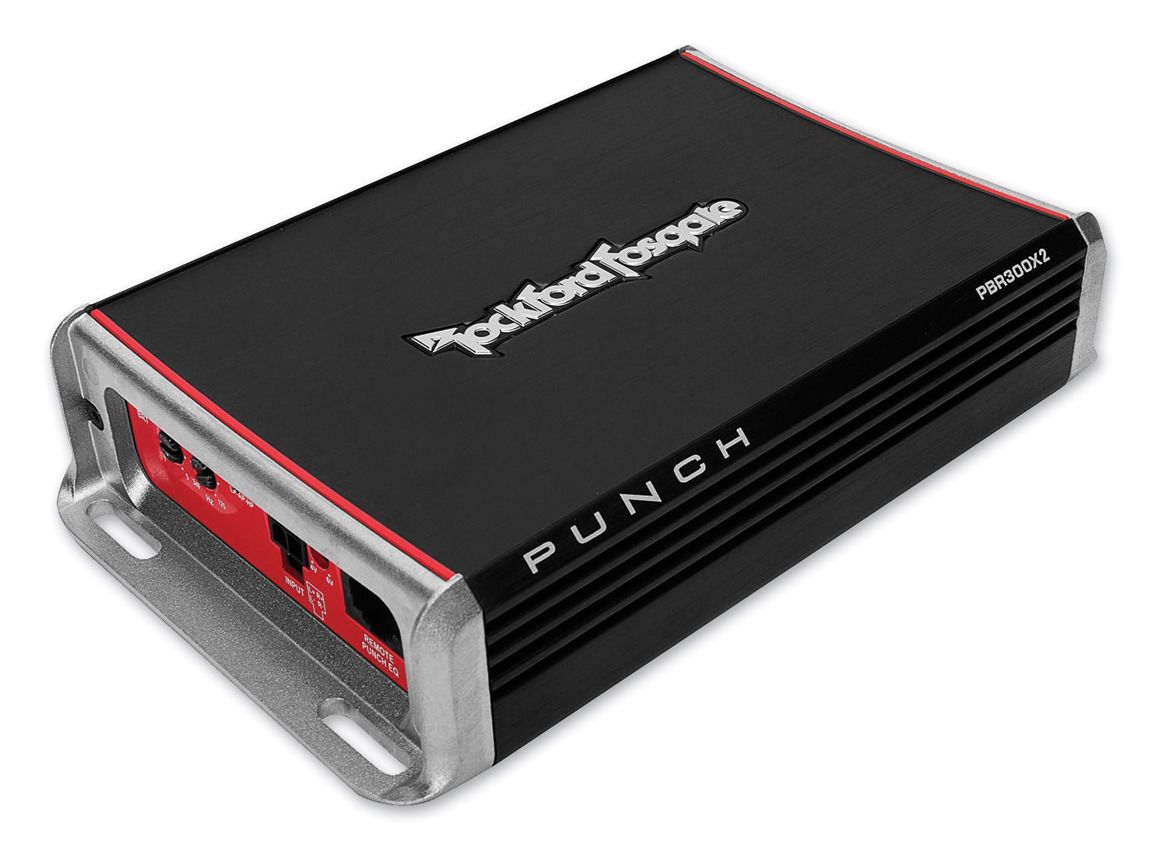 Rockford Fosgate Punch 300 Watt 2-Channel Amplifier | JPCycles.com
