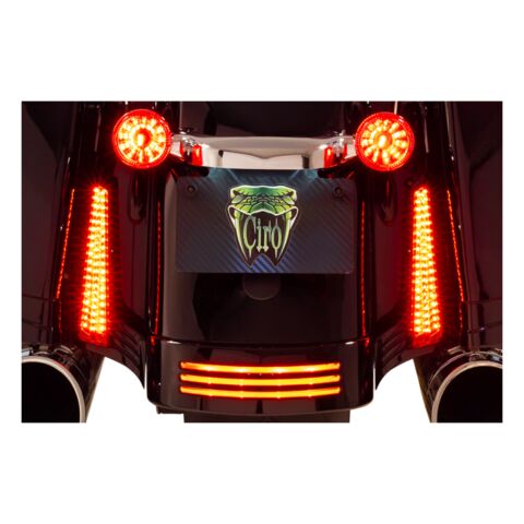 Ciro LED Filler Panel Accent Lights For Harley Touring 2014-2025