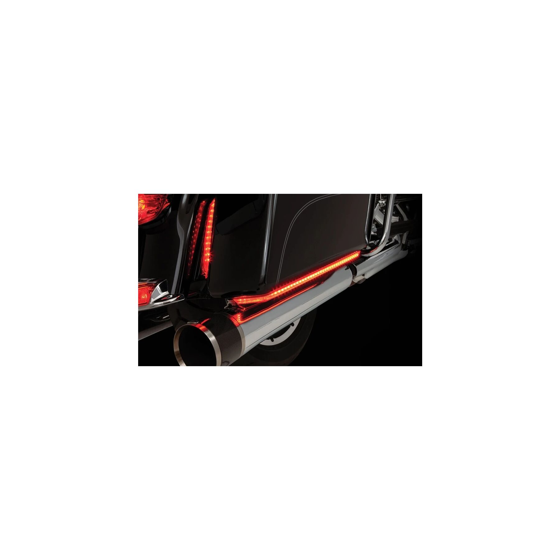Ciro Ciro Machete Saddlebag LED Lights For Harley Touring 1997-2025 - $329.99 at J&P Cycles