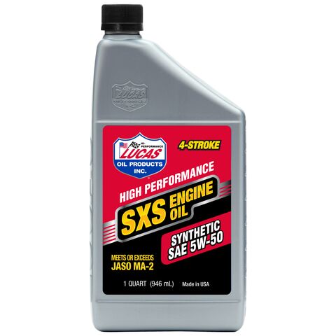 Lucas SxS Synthetic Engine Oil