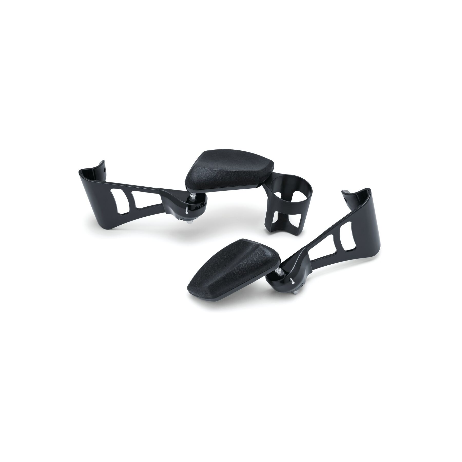 Kuryakyn Kuryakyn Passenger Armrests For Touring / Tri-Glide 2014-2025 - $513.99 at RevZilla