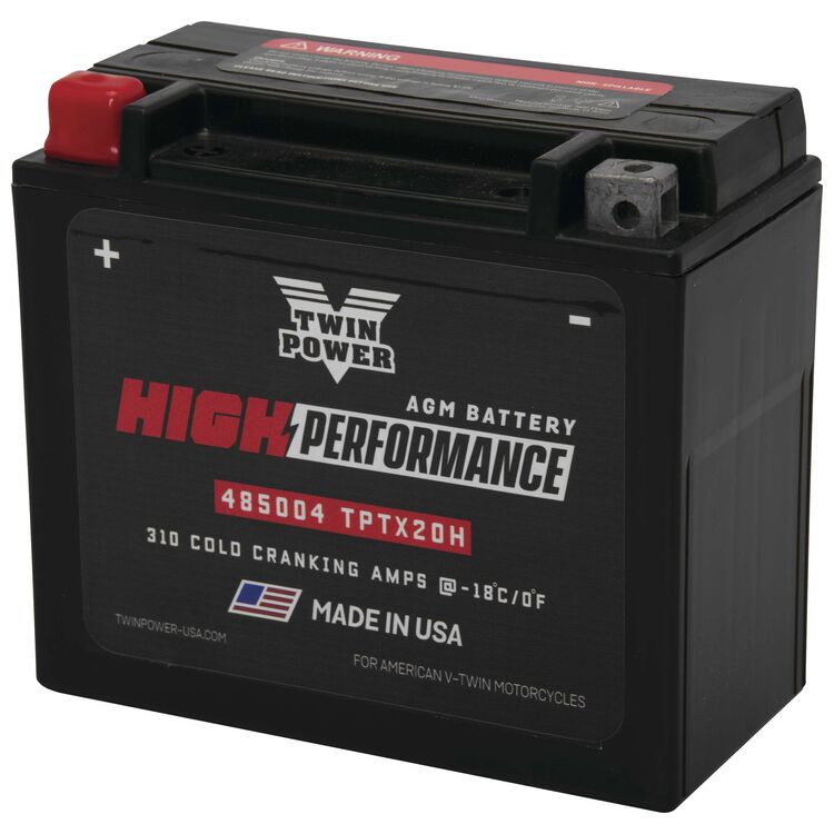 Twin Power High Performance Factory Activated AGM Battery For Harley Softail / FXR / FXE / XL 1974-1996