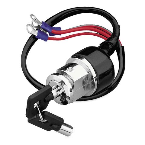 Twin Power 3-Wire Round Security Key Ignition Switch For Harley FX / XL 1975-1993