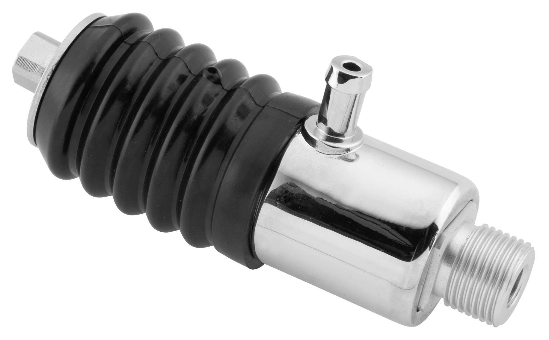 Biker's Choice Chrome Rear Master Cylinder For Harley FX