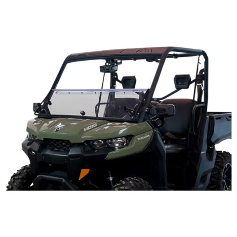 Seizmik Versa Fold Hard Coated Poly Windshield Can-Am Defender 2016-2024