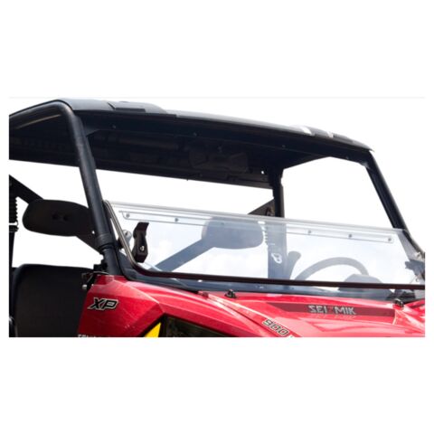 Seizmik Versa Fold Poly Windshield Polaris Ranger Full Size Pro-Fit 2015-2017