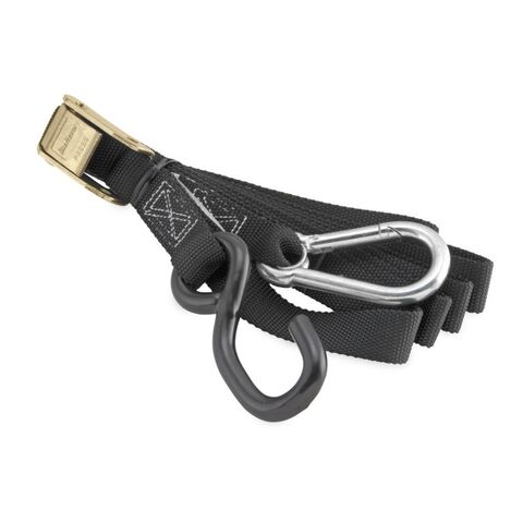 BikeMaster Integrated Soft Hook With Carabiner Tie Downs
