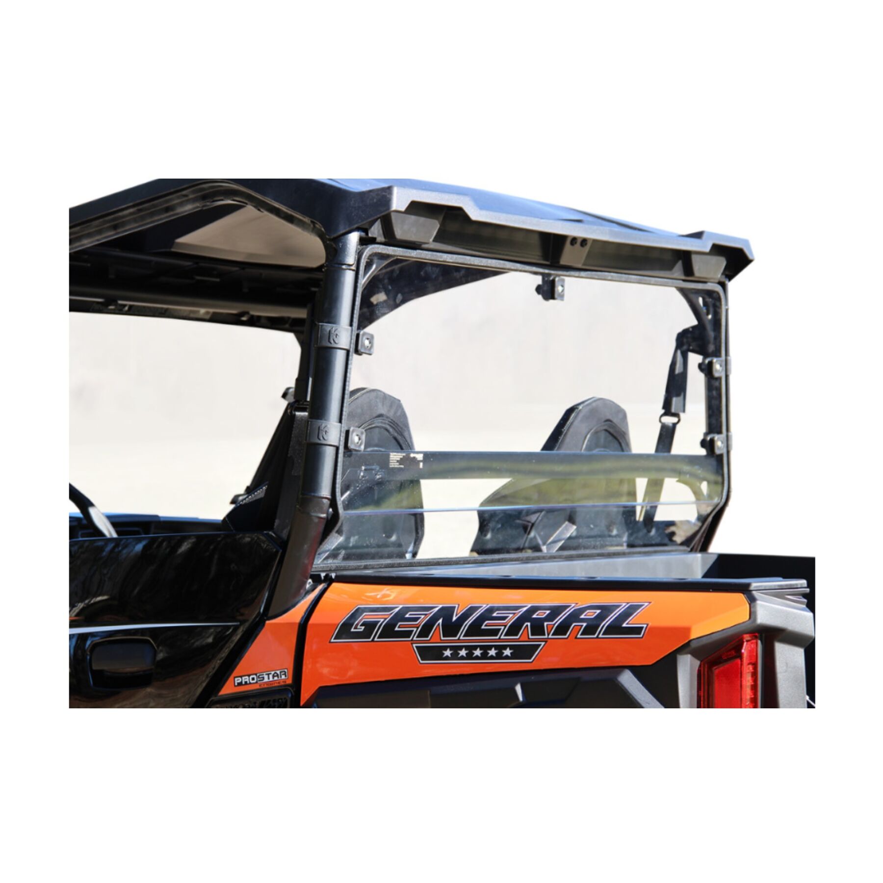 Seizmik Seizmik Poly UTV Rear Windshield Polaris General 1000 EPS 2016-2018 - $227.99 at J&P Cycles