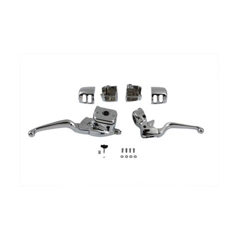V-Twin Mfg. Handlebar Control Kit For Harley 1996-2011