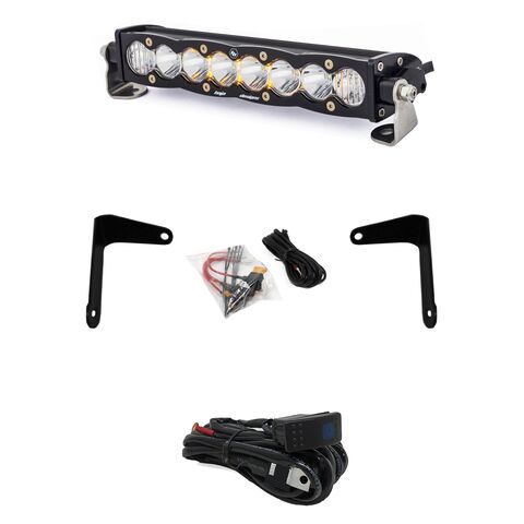 Baja Designs Shock Mount Kit With 10" S8 Light Bar Can-Am Maverick X3 2017-2021
