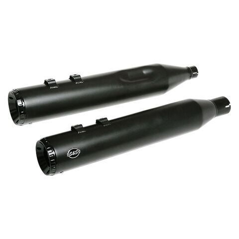 S&S Cycle GNX Slip-On Mufflers For Harley Touring 2017-2025