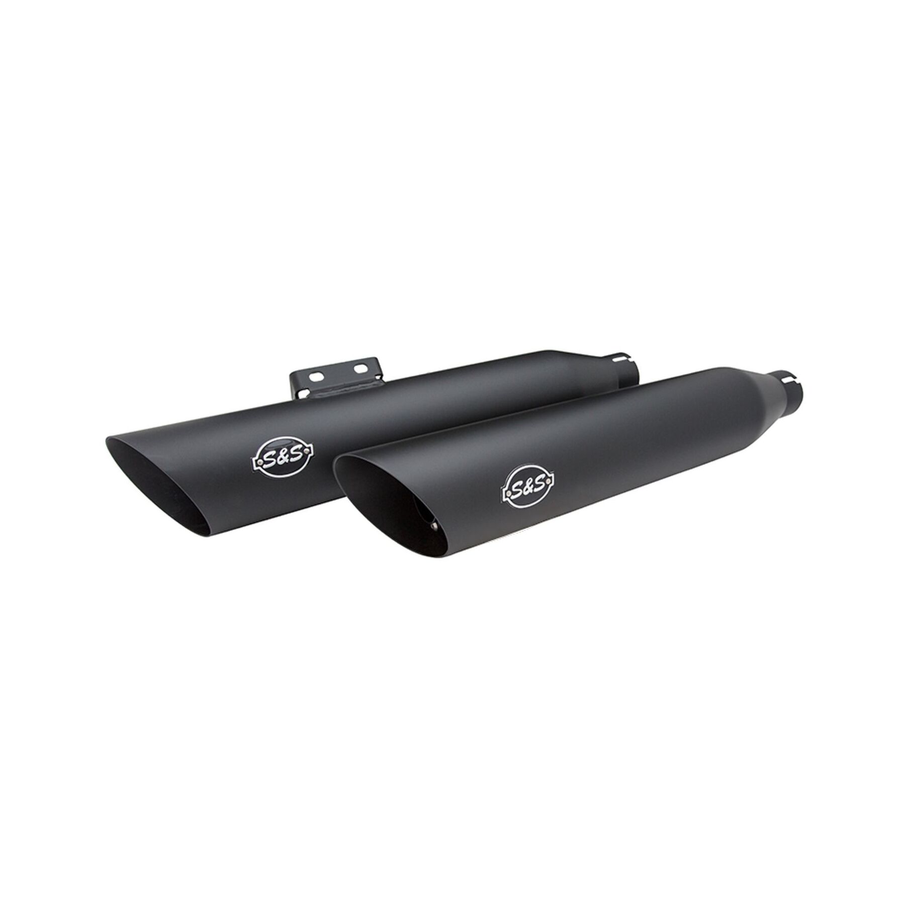 S&S Cycle S&S Cycle Slash Cut Slip-On Mufflers For Harley Softail 2018-2024 - $599.95 at J&P Cycles