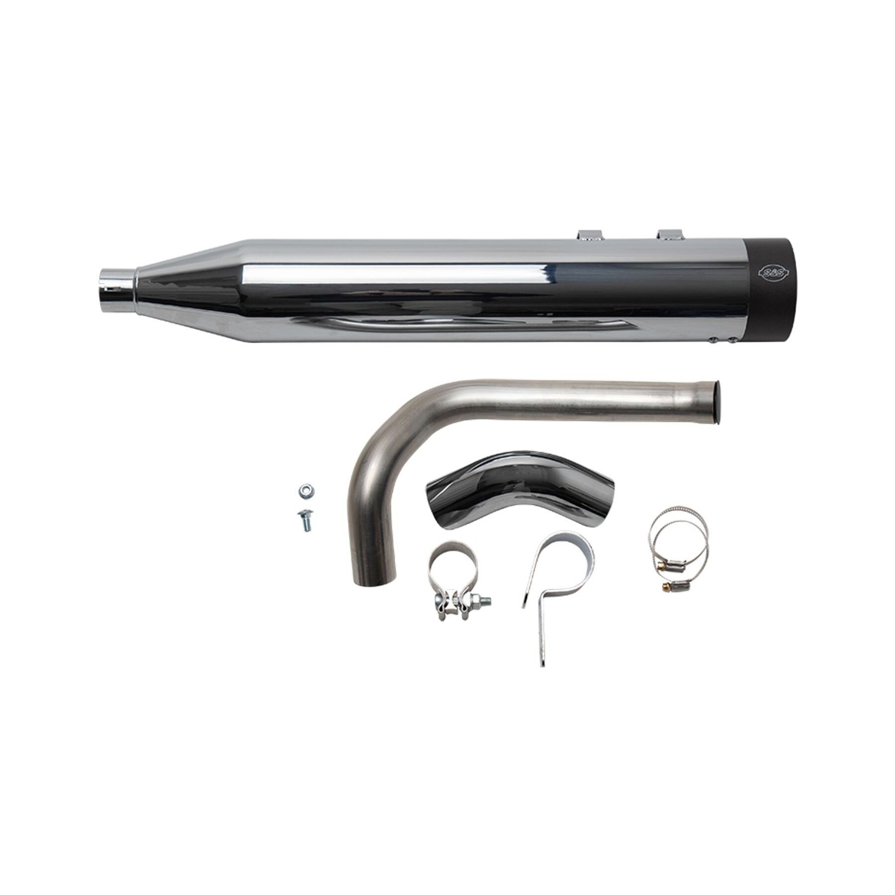 S&S Cycle S&S Cycle Sidewinder Shadow Pipe For Harley Touring 2009-2025 - $510.95 at J&P Cycles
