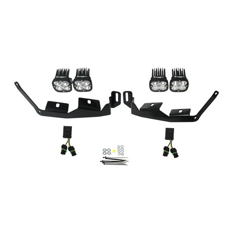 Baja Designs Sportsmen Headlight Kit Polaris RZR XP 1000 / RS1 / Turbo S