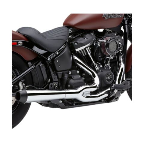 Cobra El Diablo 2-Into-1 Exhaust For Harley Softail FLHC / FLSB 2018-2024