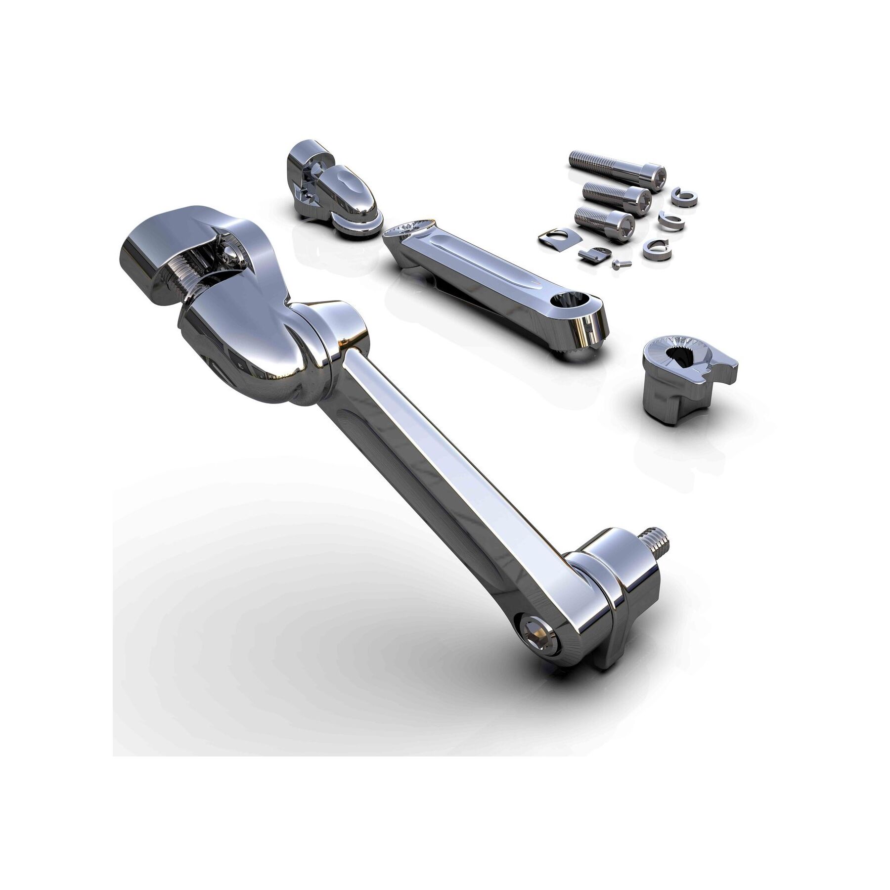 Ciro Ciro Adjustable Passenger Peg Mount For Harley Touring 1999-2026 - $169.99 at J&P Cycles