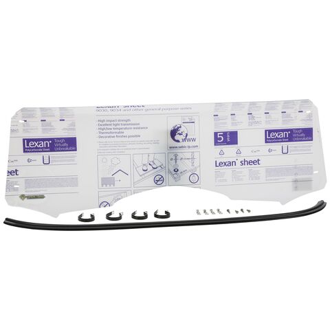 Open Trail Half Windshield Can-Am Commander 800 / 1000 / Max 800  / Max 1000 2011-2021