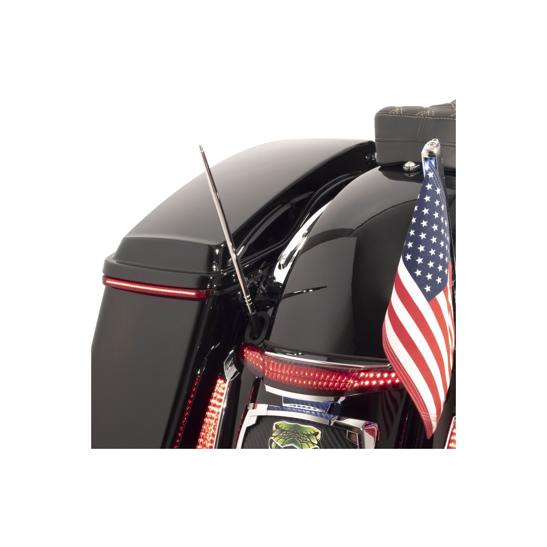 Ciro Ciro High Caliber Flexible Antenna For Harley Touring 1989-2025 - $52.99 at J&P Cycles