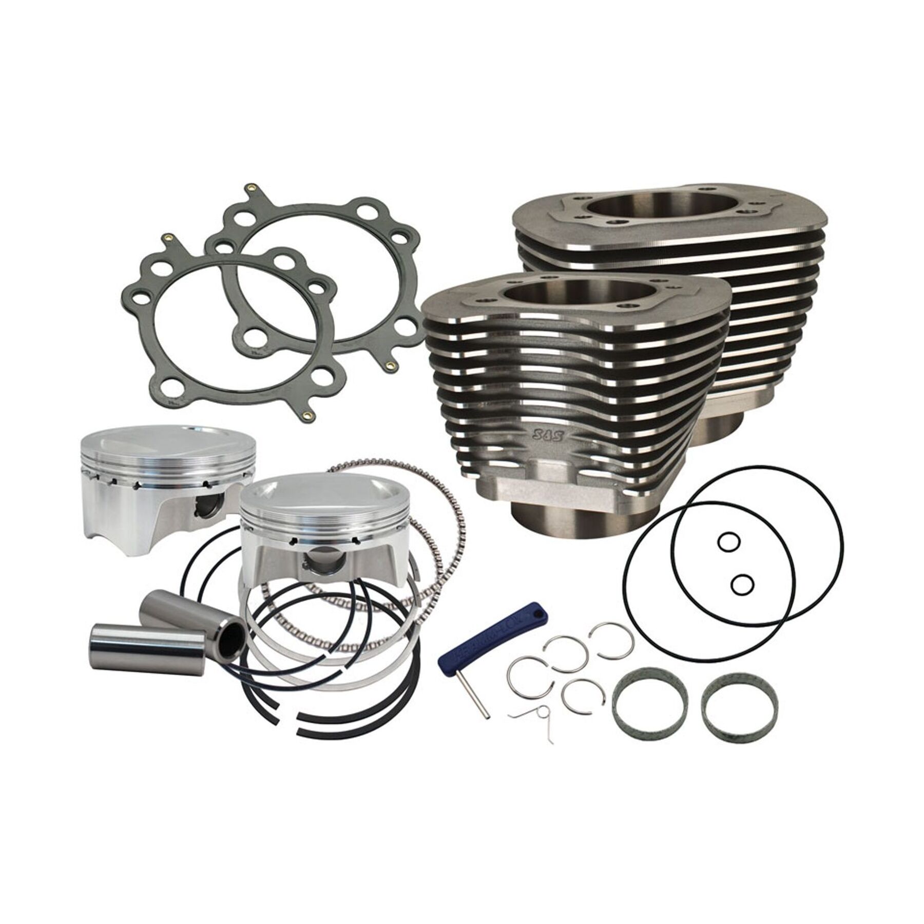 S&S Cycle S&S Cycle 110 Sidewinder Big Bore Kit For Harley Twin Cam 2007-2017 - $1550.95 at RevZilla
