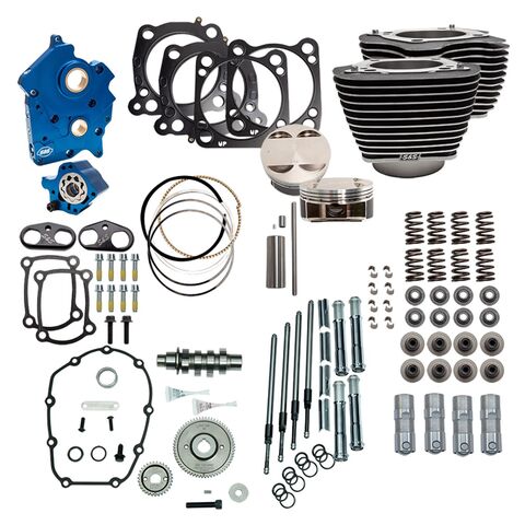 S&S Cycle Power Package For Harley Twin Cooled 114" / 117" Milwaukee Eight 2017-2025