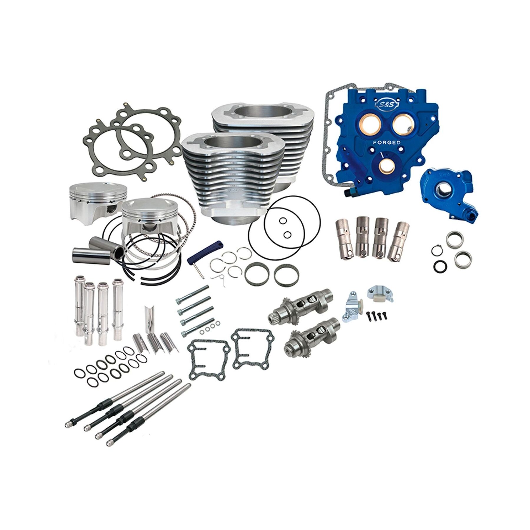 S&S Cycle S&S Cycle Power Pack For Harley Twin Cam 2007-2017 - $3396.95 at RevZilla