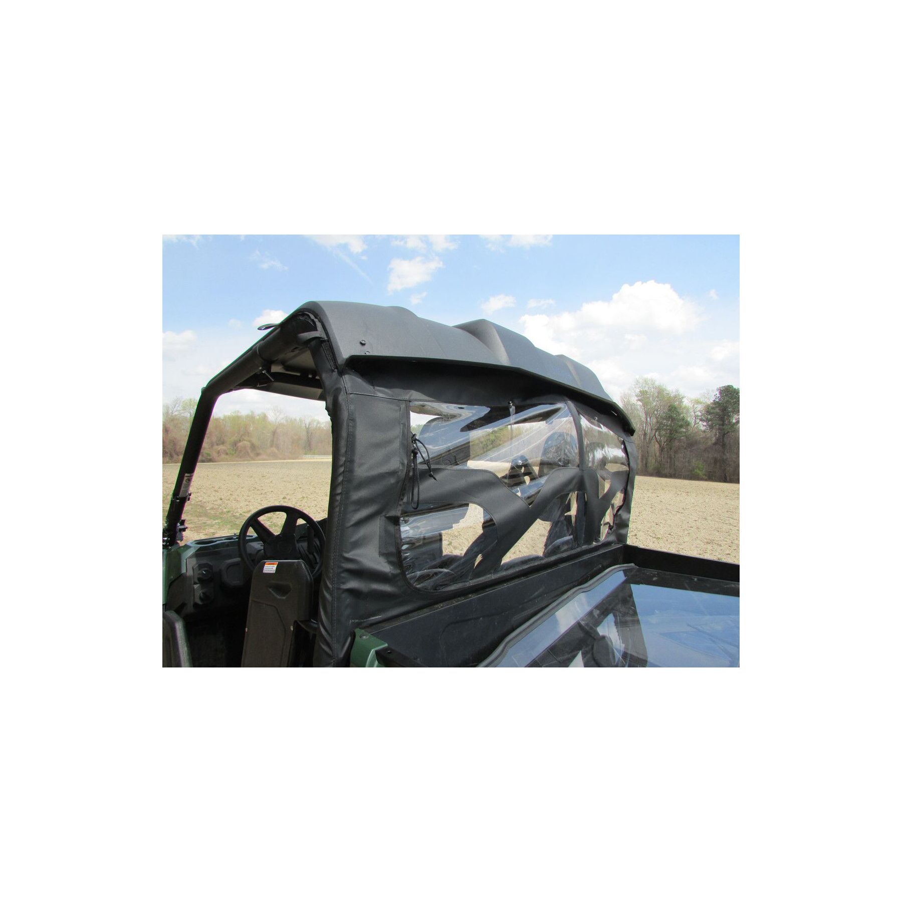 Seizmik Seizmik Soft Rear Dust Panel With Window Yamaha Viking 2014-2025 - $170.99 at J&P Cycles