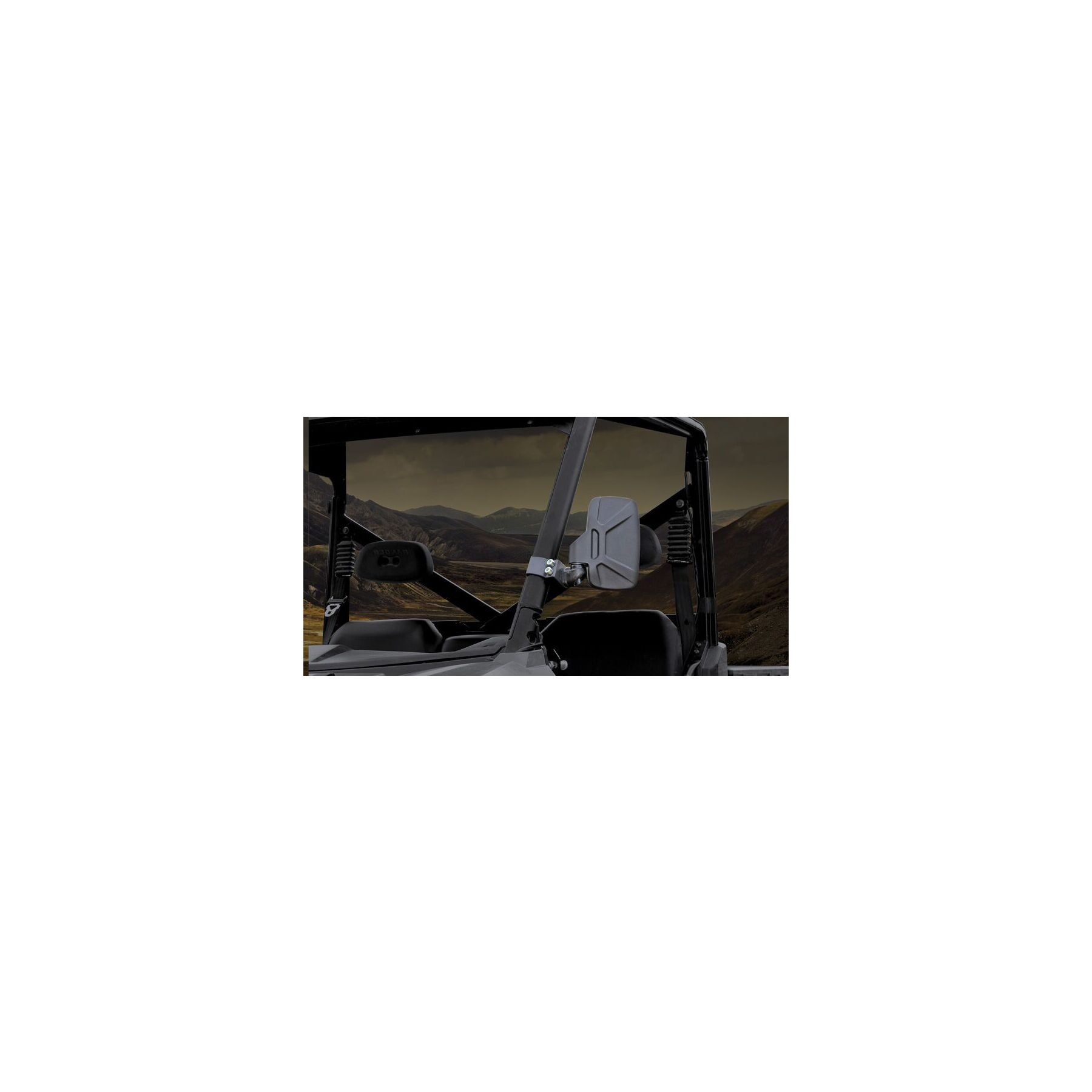 Seizmik Seizmik Folding Side Mirrors For Polaris Pro-Fit Cages - $83.99 at J&P Cycles