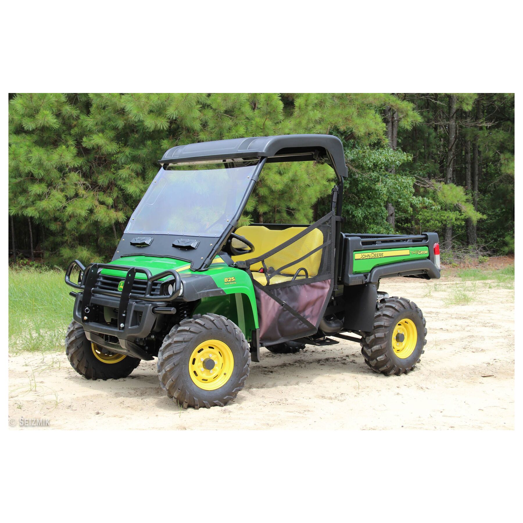 Seizmik Seizmik Versa Vent Poly Windshield John Deere Gator XUV / HPX 2007-2017 - $437.99 at J&P Cycles
