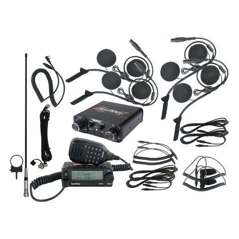 NavAtlas 4 Person In-Helmet Communication Package