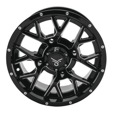 Quad Boss Barbwire Wheels 4/110