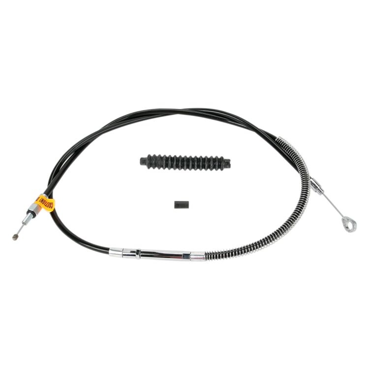 Barnett Black Vinyl Clutch Cable For Harley FXST / FLST 1987-1995