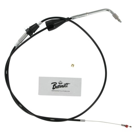 Barnett Black Vinyl Idle Cable For Harley Touring With Cruise 2007