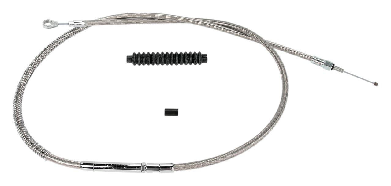 Stainless Steel Clutch Cable For Harley Touring / Softail 1987