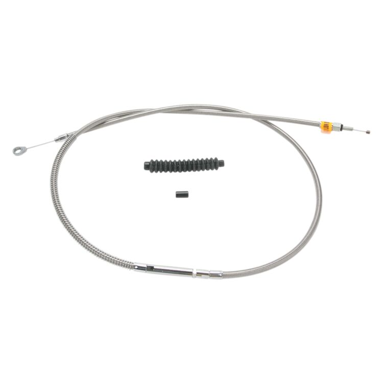 Barnett Stainless Steel Clutch Cable For Harley FXD 1992-2003