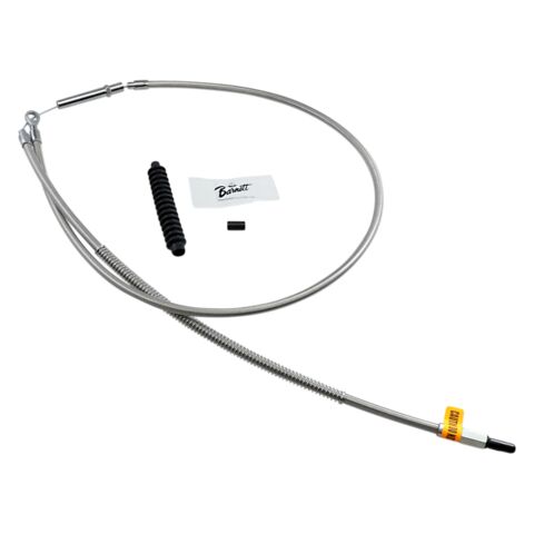 Barnett Stainless Steel Clutch Cable For Harley